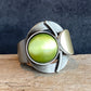 Christophe Poly Rings - Green Circle with Stick (Size 9)