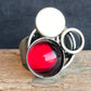 Christophe Poly Red with Rings - Brainchild Designs