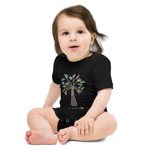 Family is More than DNA - Baby Short Sleeve Onesie