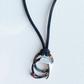 Christophe Poly Necklaces -Leather- Black Loops - Brainchild Designs