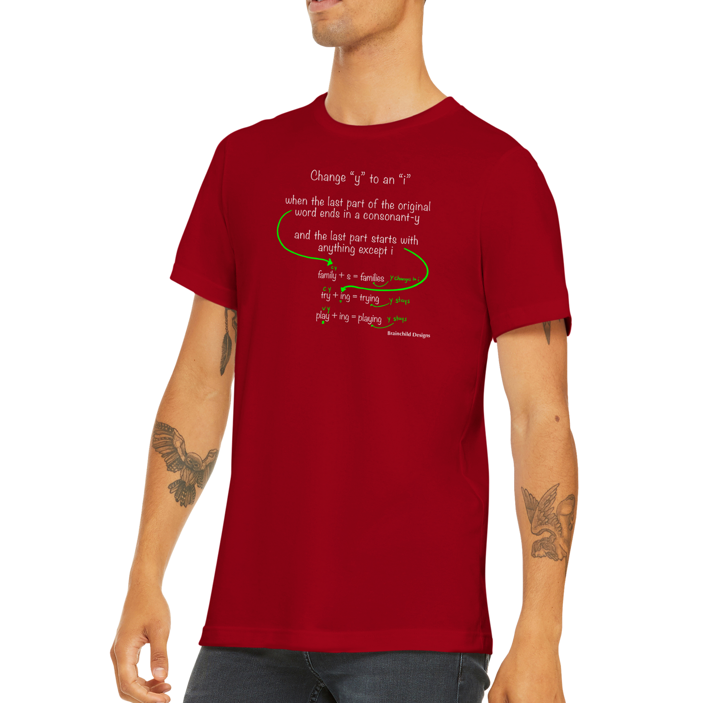 Y to I - Adult Unisex Premium Unisex Crewneck T-Shirt