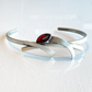 Christophe Poly Cuffs - Small - Red Oval - Brainchild Designs