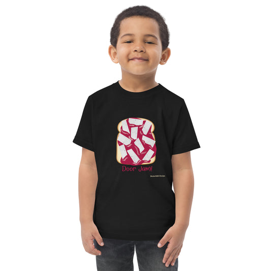 Door Jam -Toddler jersey t-shirt - Brainchild Designs