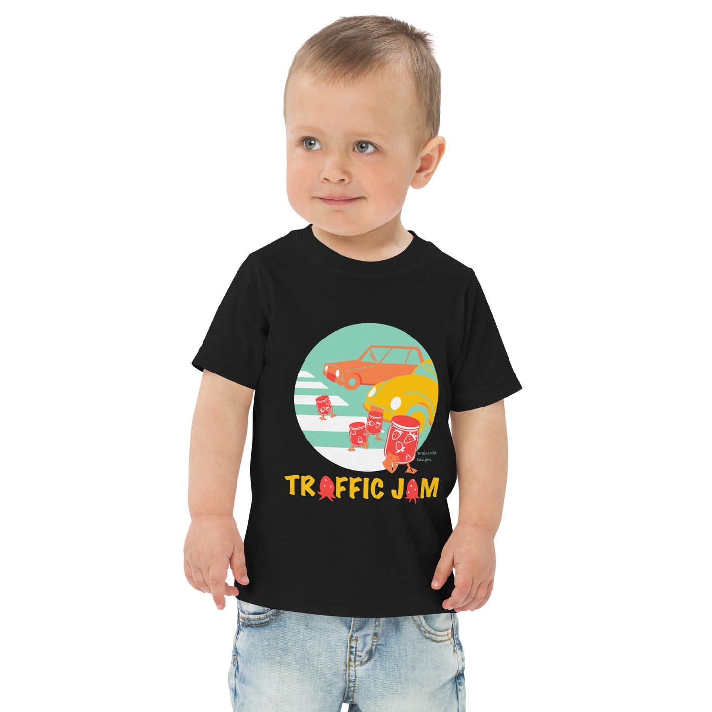 A Twist on Traffic Jam - Toddler Unisex Jersey T-Shirt