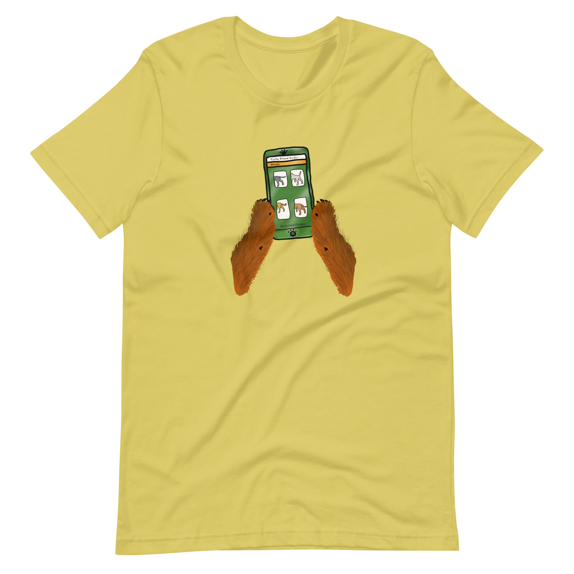 If Dogs were on Social Media -Adult Unisex t-shirt - Brainchild Designs