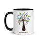 Family is More than DNA  Mug with colour inside- English - Brainchild Designs
