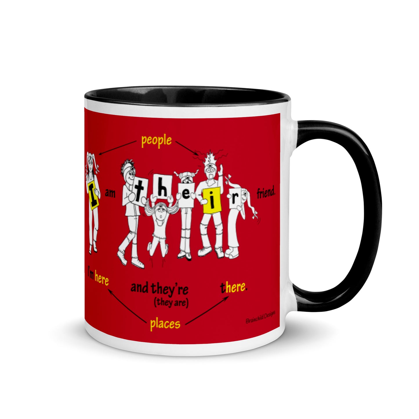 Their there and they're mug - Brainchild Designs