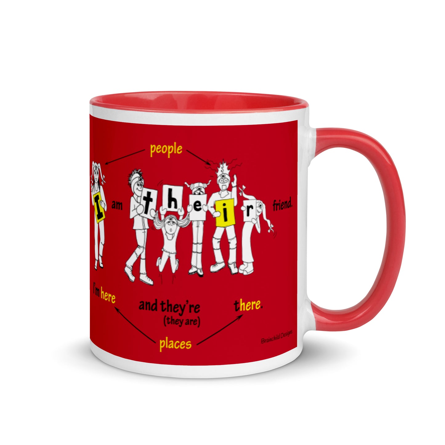 Their there and they're mug - Brainchild Designs