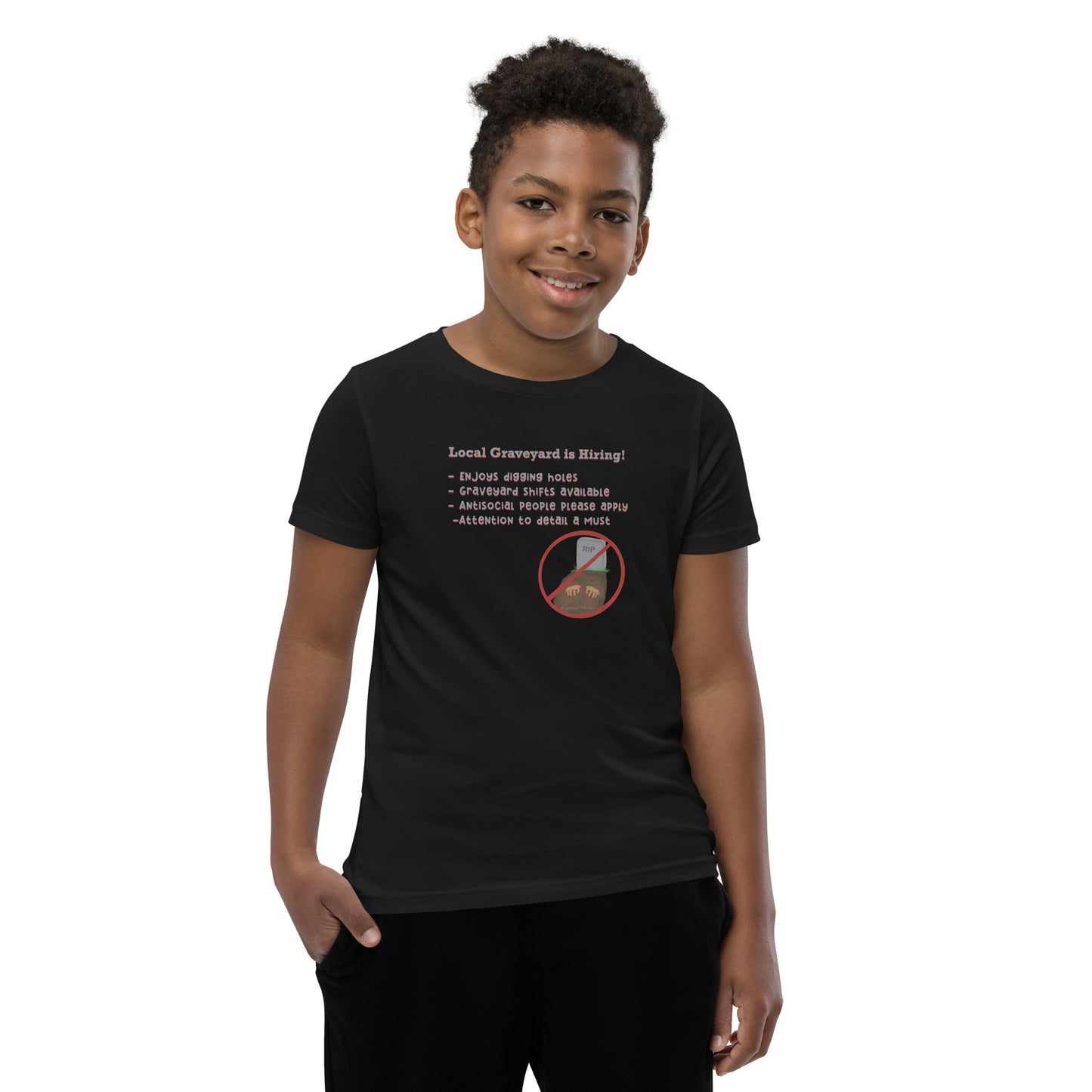 Grave Mistakes Not Allowed - Youth Short Sleeve T-Shirt