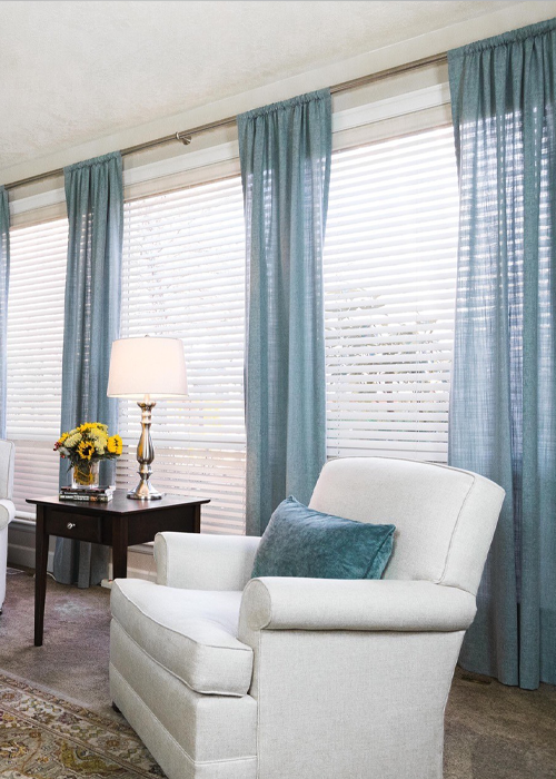 007 rod pocked drapery