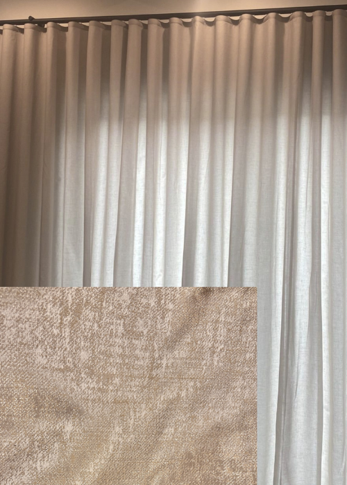 ripplefold one way draw with light filterting lining